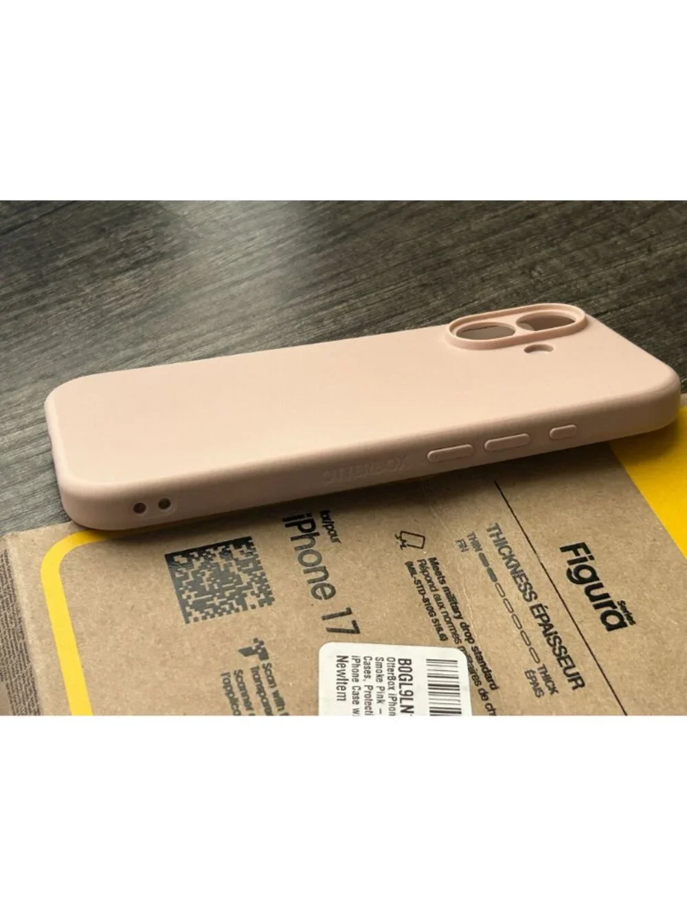 OtterBox iPhone 17 Figura Case Rose Smoke Pink MagSafe Minimalist Protective
